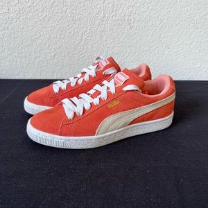 Puma Pink Suede Womens Classics Sz 7